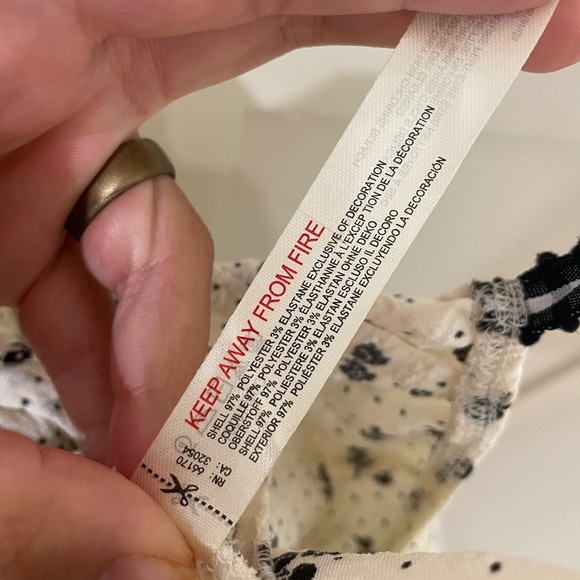 Free People Coming Home Wide Leg Romper Size XS Ivory Front Bow - Picture 15 of 15